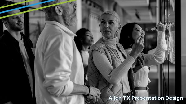 Professional presentation design services for Allen, TX