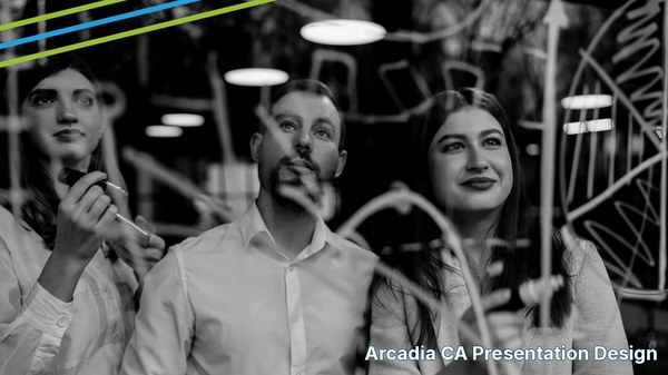 Professional presentation design services for Arcadia, CA