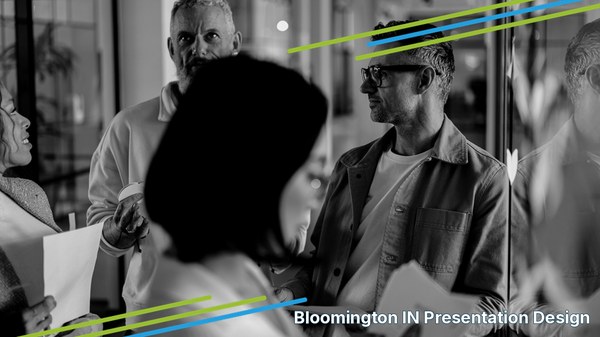 Professional presentation design services for Bloomington, IN