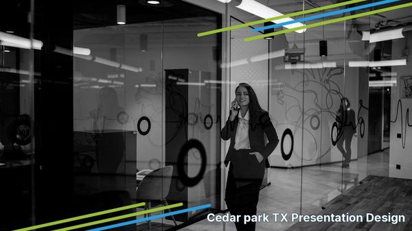 Professional presentation design services for Cedar Park, TX