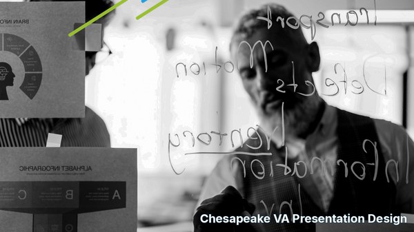 Professional presentation design services for Chesapeake, VA