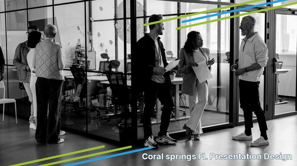 Professional presentation design services for Coral Springs, FL