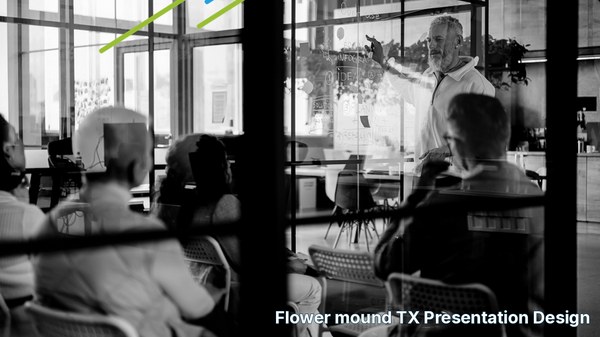 Professional presentation design services for Flower Mound, TX