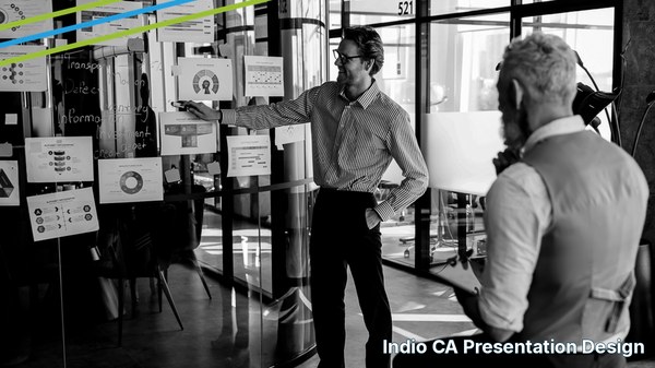 Professional presentation design services for Indio, CA