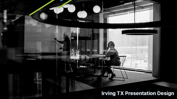 Professional presentation design services for Irving, TX