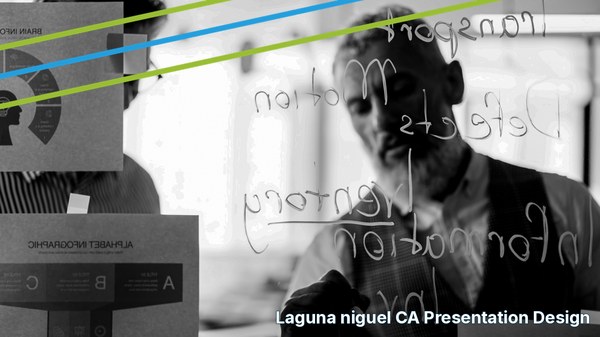 Professional presentation design services for Laguna Niguel, CA