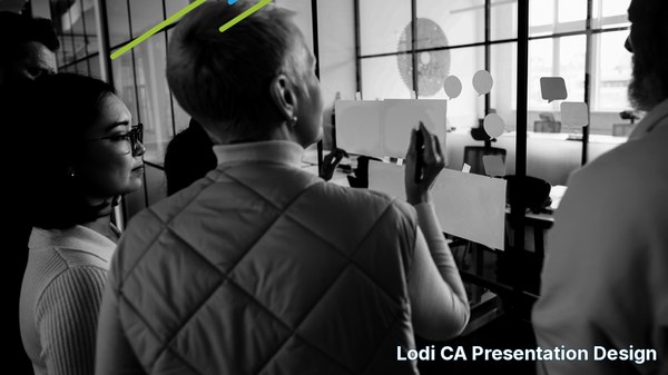 Professional presentation design services for Lodi, CA