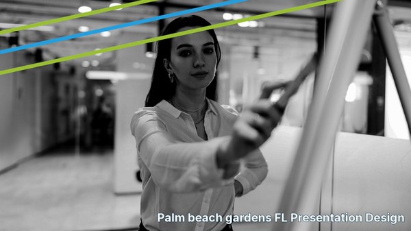 Professional presentation design services for Palm Beach Gardens, FL