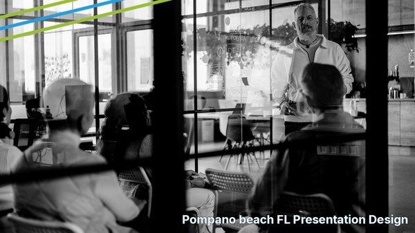 Professional presentation design services for Pompano Beach, FL
