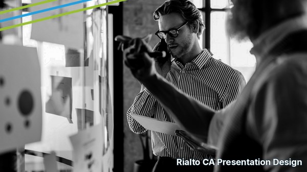 Professional presentation design services for Rialto, CA