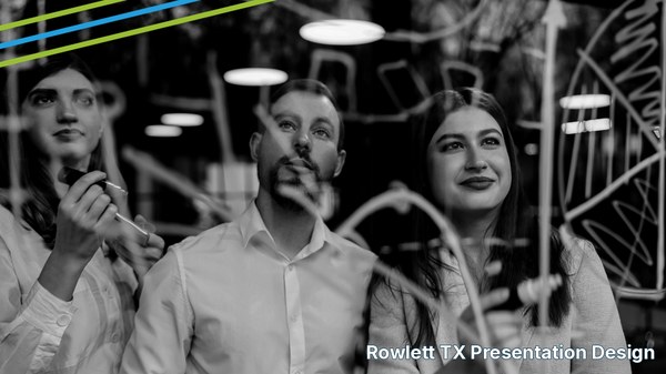 Professional presentation design services for Rowlett, TX