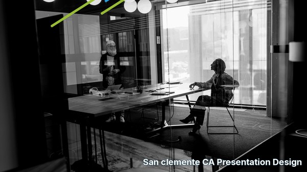 Professional presentation design services for San Clemente, CA