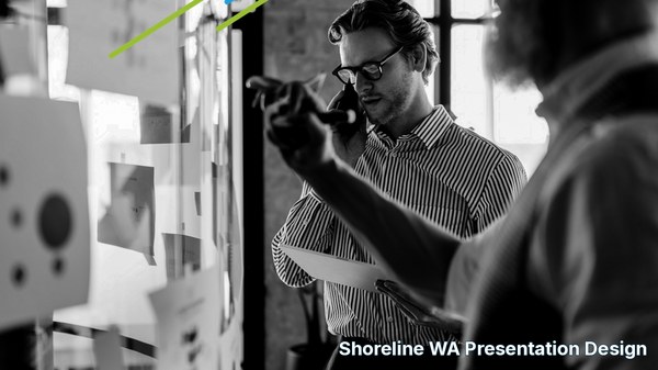 Professional presentation design services for Shoreline, WA