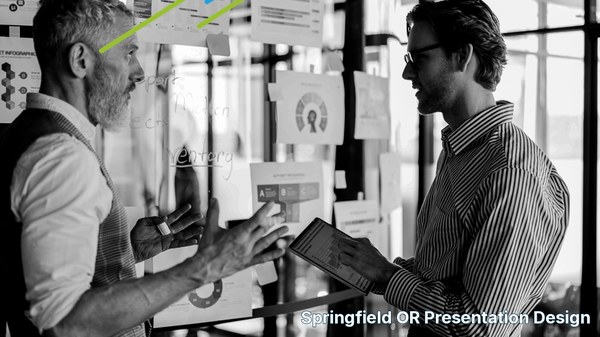 Professional presentation design services for Springfield, OR