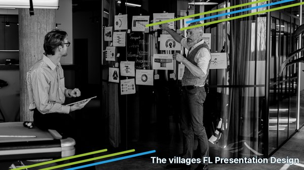 Professional presentation design services for The Villages, FL