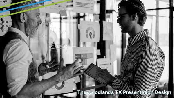 Professional presentation design services for The Woodlands, TX