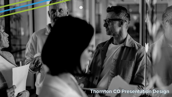 Professional presentation design services for Thornton, CO