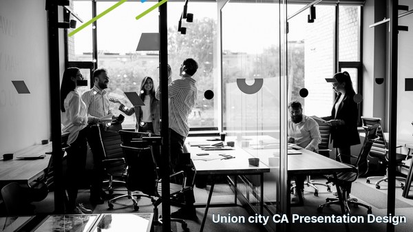 Professional presentation design services for Union City, CA