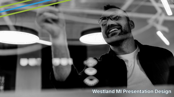 Professional presentation design services for Westland, MI