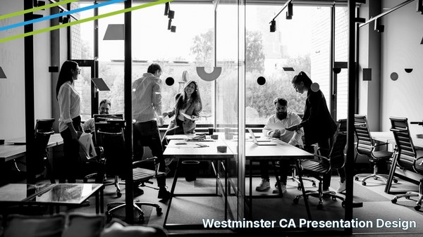 Professional presentation design services for Westminster, CA