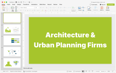 Architecture & Urban Planning Firms Presentations