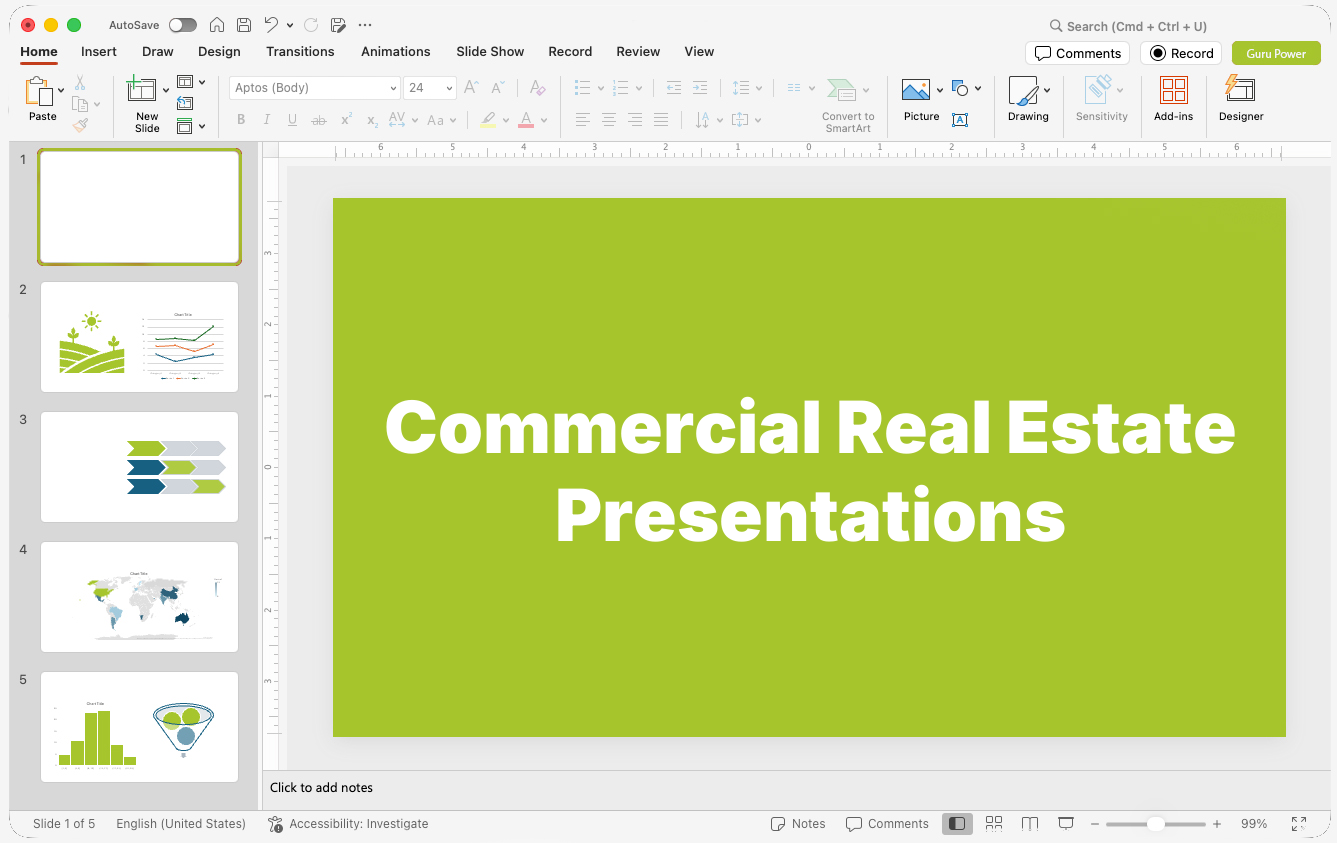 Commercial Real Estate Presentations