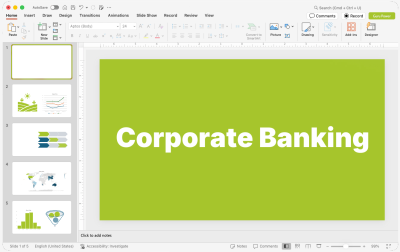 Corporate Banking Presentations