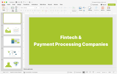 Fintech & Payment Processing Companies Presentations