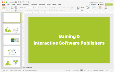 Gaming & Interactive Software Publishers Presentations