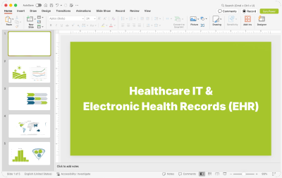 Healthcare IT & Electronic Health Records (EHR) Presentations