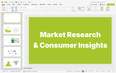 Market Research & Consumer Insights Presentations