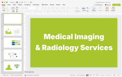 Medical Imaging & Radiology Services Presentations