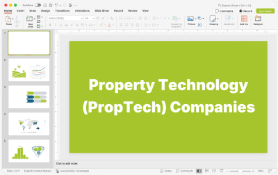 Property Technology (PropTech) Companies Presentations