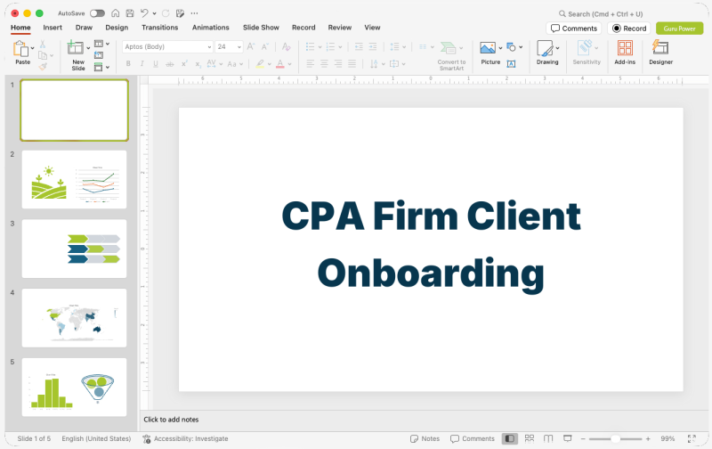 CPA Firm Client Onboarding Pitch-Deck