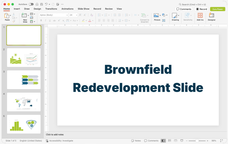 Brownfield Redevelopment Slide-Deck