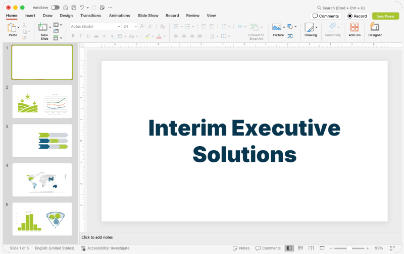Interim Executive Solutions Pitch-Deck