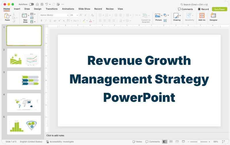 Revenue Growth Management Strategy PowerPoint