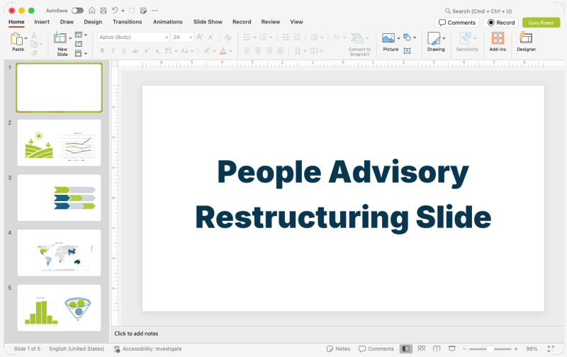 People Advisory Restructuring Slide-Deck