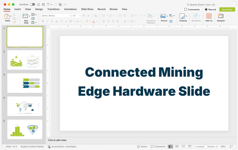 Connected Mining Edge Hardware Slide-Deck
