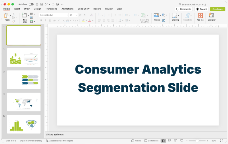 Consumer Analytics Segmentation Slide-Deck