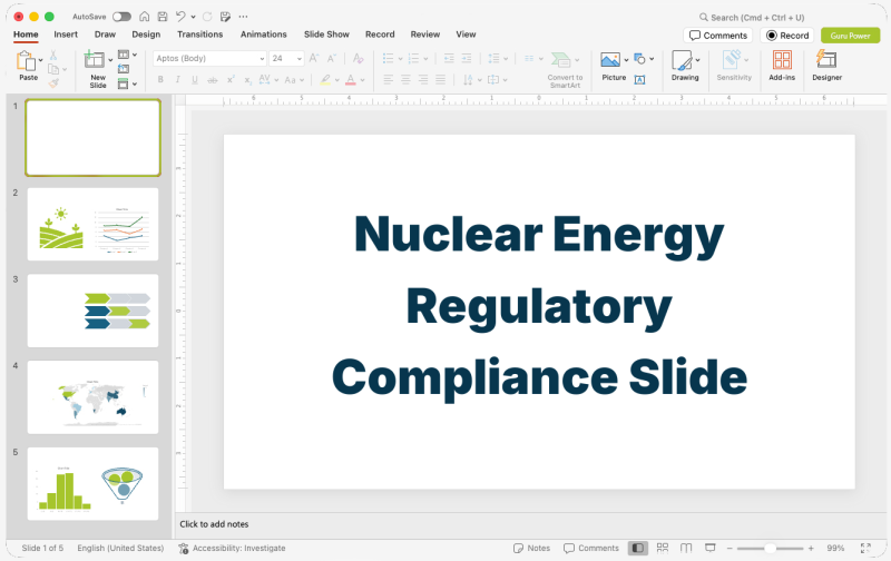 Nuclear Energy Regulatory Compliance Slide-Deck