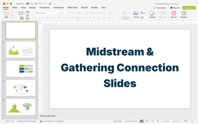 Midstream & Gathering Connection Proposal Slides