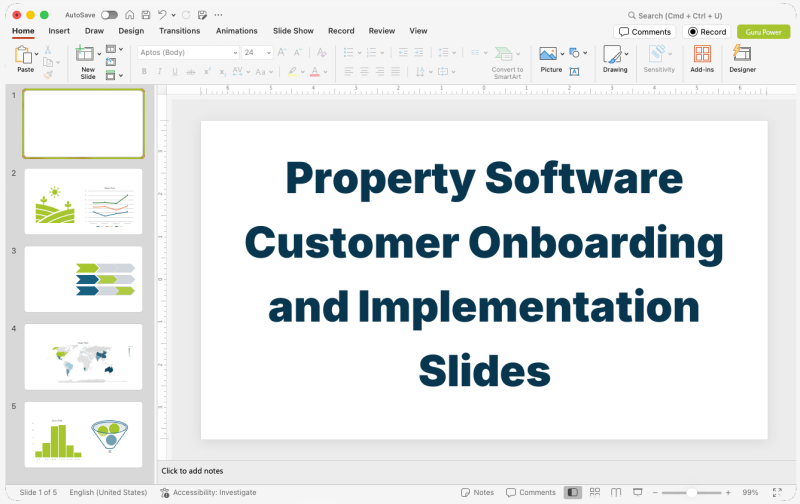 Property Software Customer Onboarding and Implementation Slides