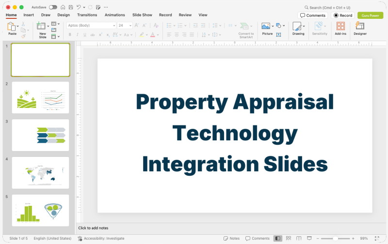 Property Appraisal Technology Integration Slides