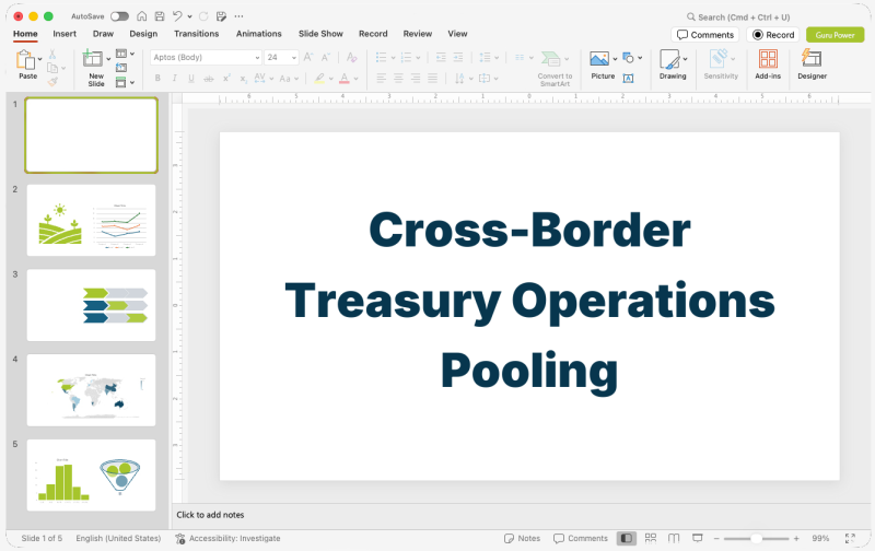 Cross-Border Treasury Operations Pooling Presentation