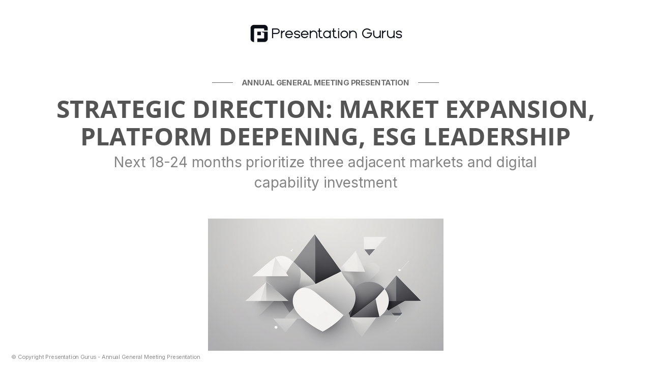 Strategic Vision & Forward Guidance