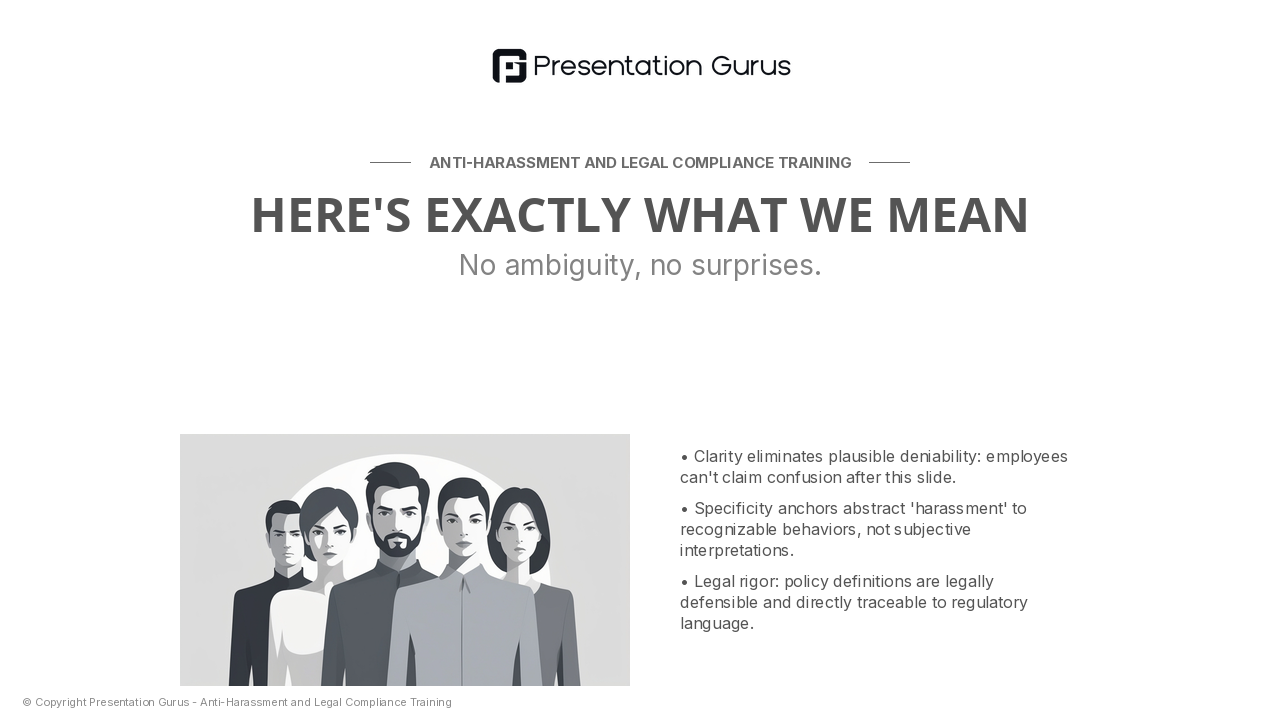 Defining Harassment: What the Policy Covers