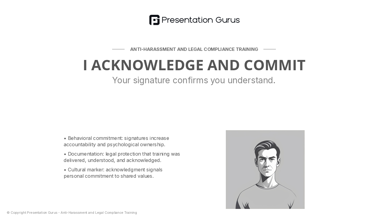 Your Commitment: Signature and Next Steps