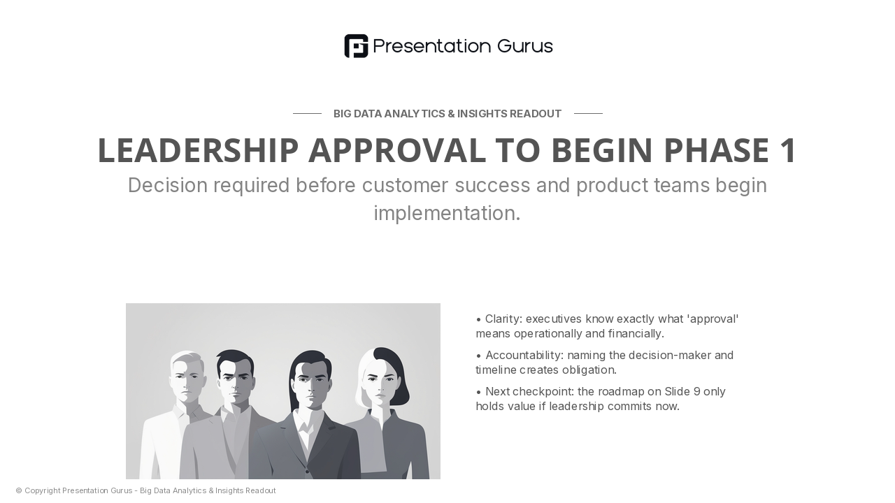Leadership Approval to Begin Phase 1