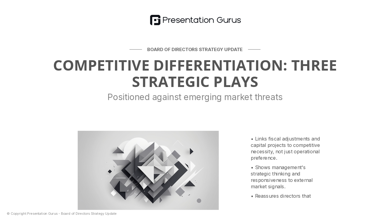 Competitive Response & Market Strategy